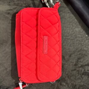 Vera Bradley Bright Red Quilted Wallet